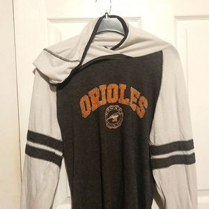 Women's Orioles Long Sleeve Hooded Tee